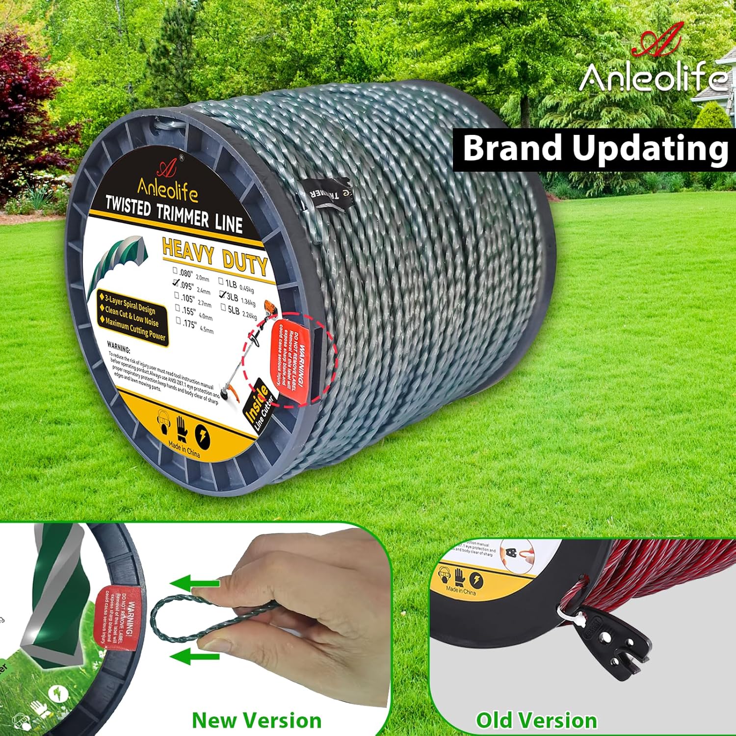 3-Pound ZT3 Pro Heavy Duty Diamond .095-Inch-by-1122-ft Twisted