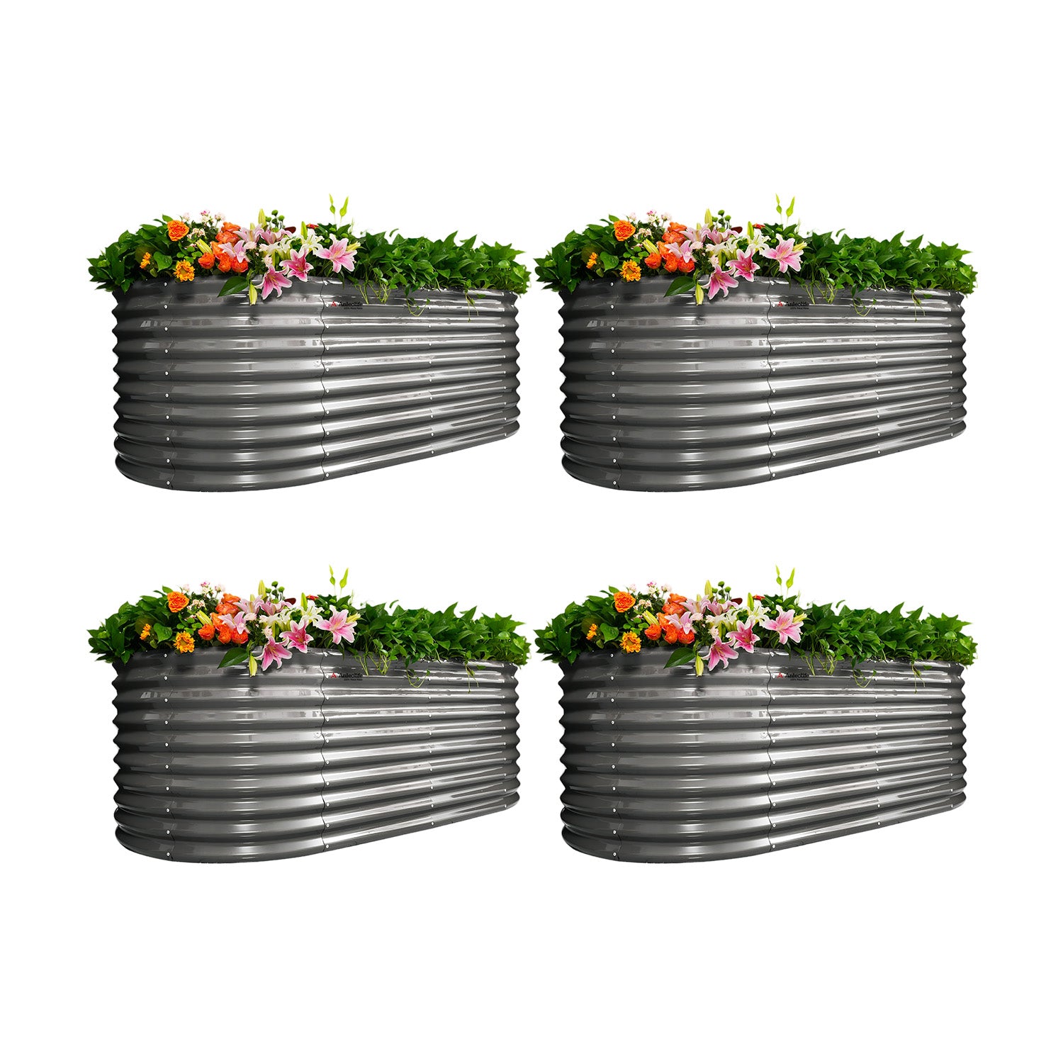 30" Extra Tall 8x4 ft Modular Raised Garden Bed (Set of 4)