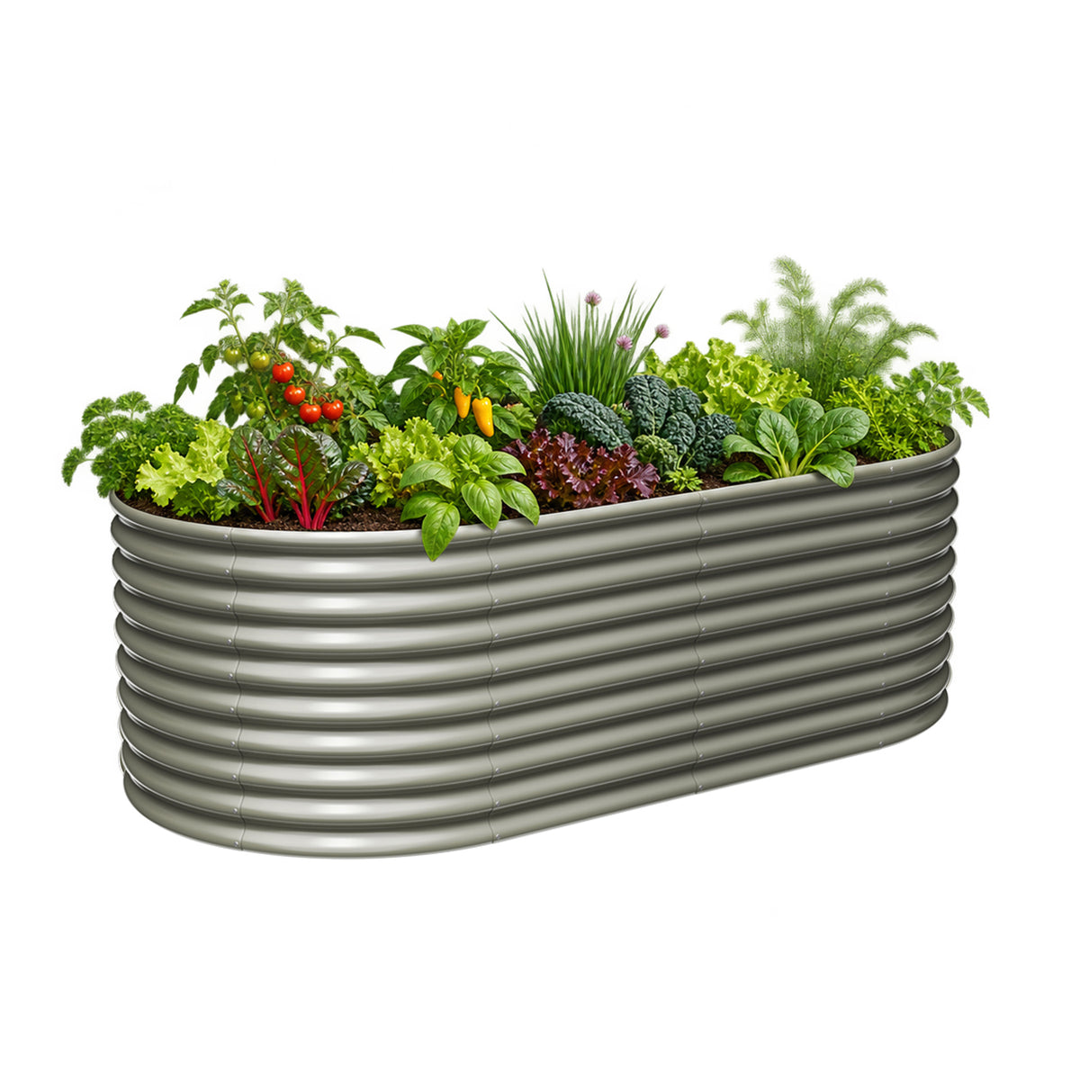 30" Extra Tall 8x4 ft Modular Raised Garden Bed