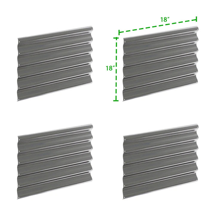 4-Pack Side Panels & Corner Brackets for 18" Tall DIY Garden Beds